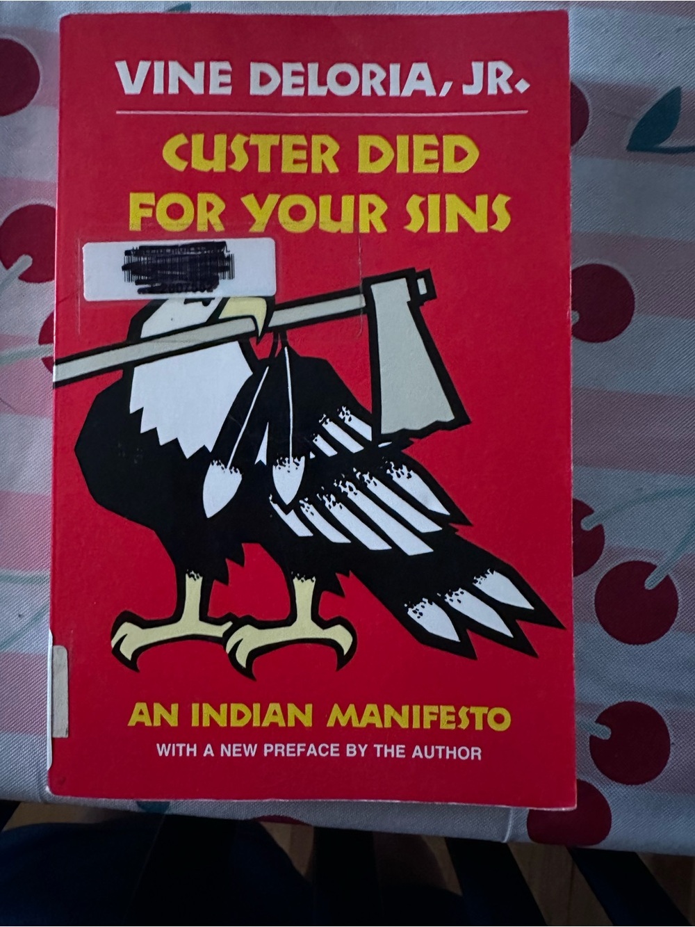 Custer died for your sins book